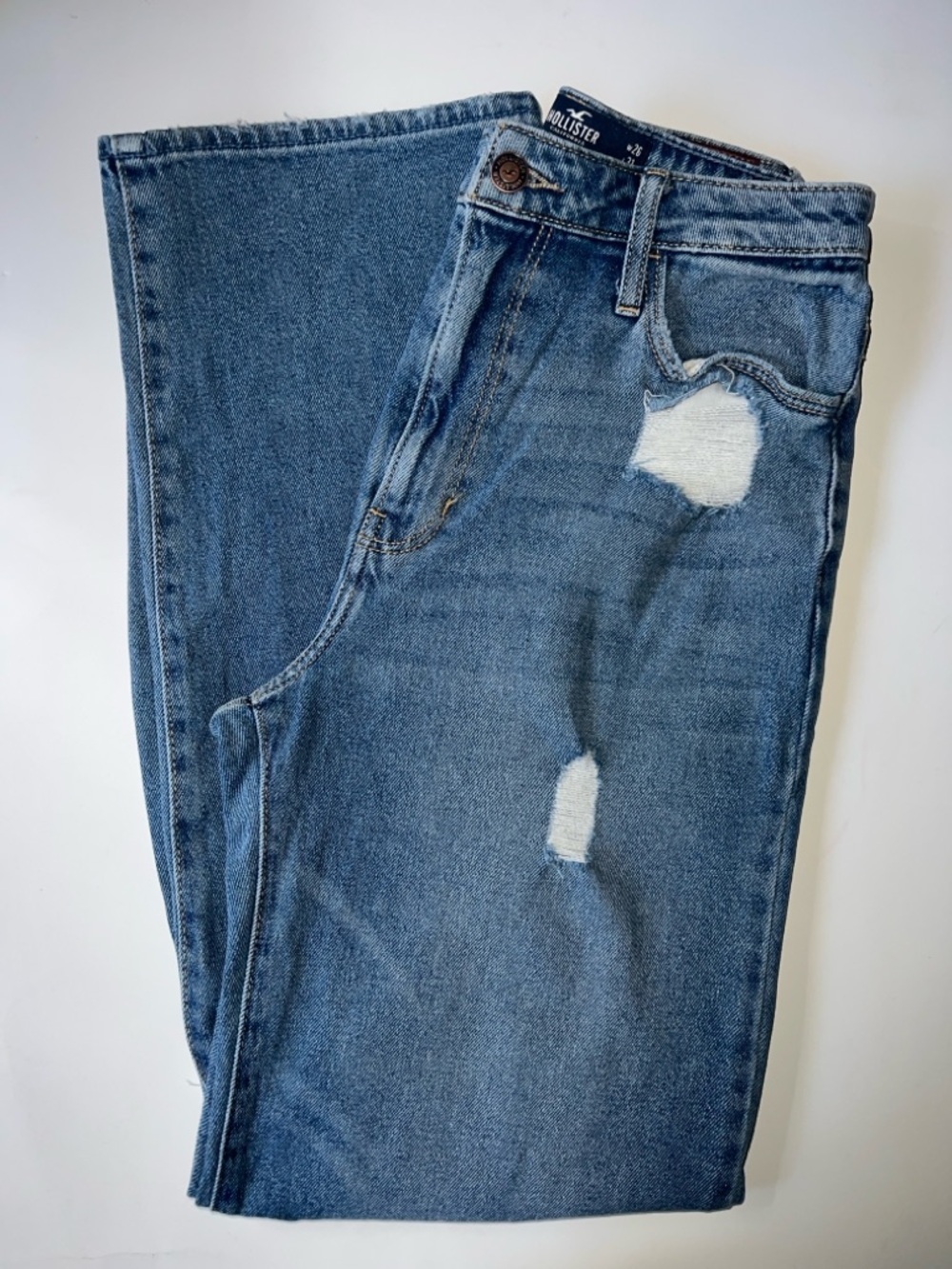Hollister Ultra High-Rise Dad Jean